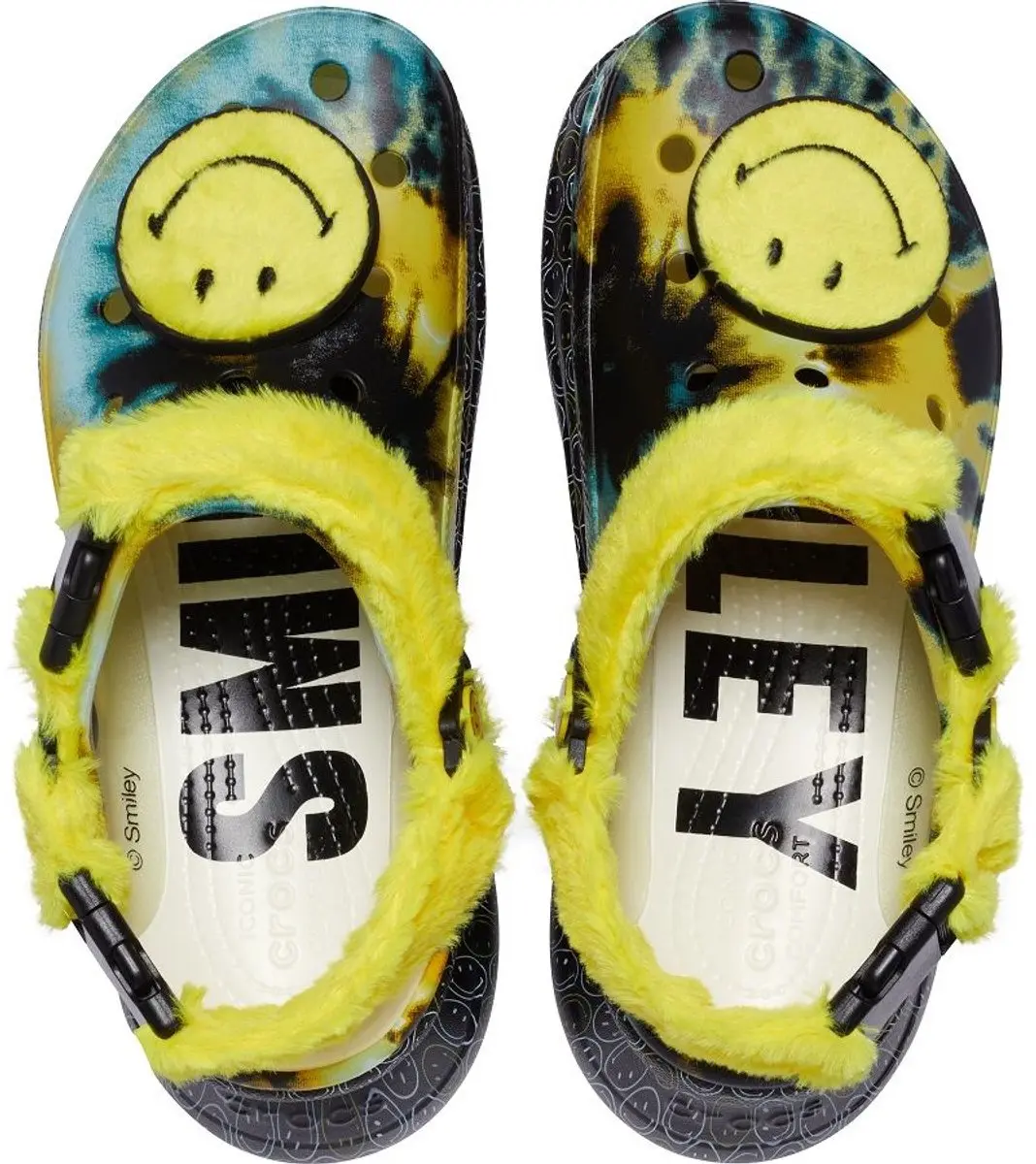 Crocs Classic Bae Buckle Smiley Clog Maat 41/42 US 10