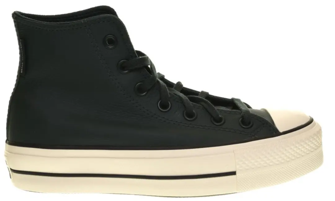 Converse Hoog Leder Pine Groen All Stars maat 38