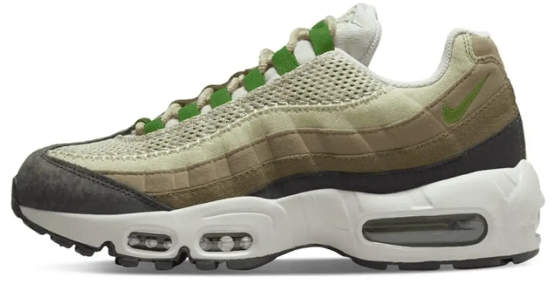 Nike Air Max 95 Damesschoen, 43, Night Forest/Medium Olive/Matte Olive/Chlorophy