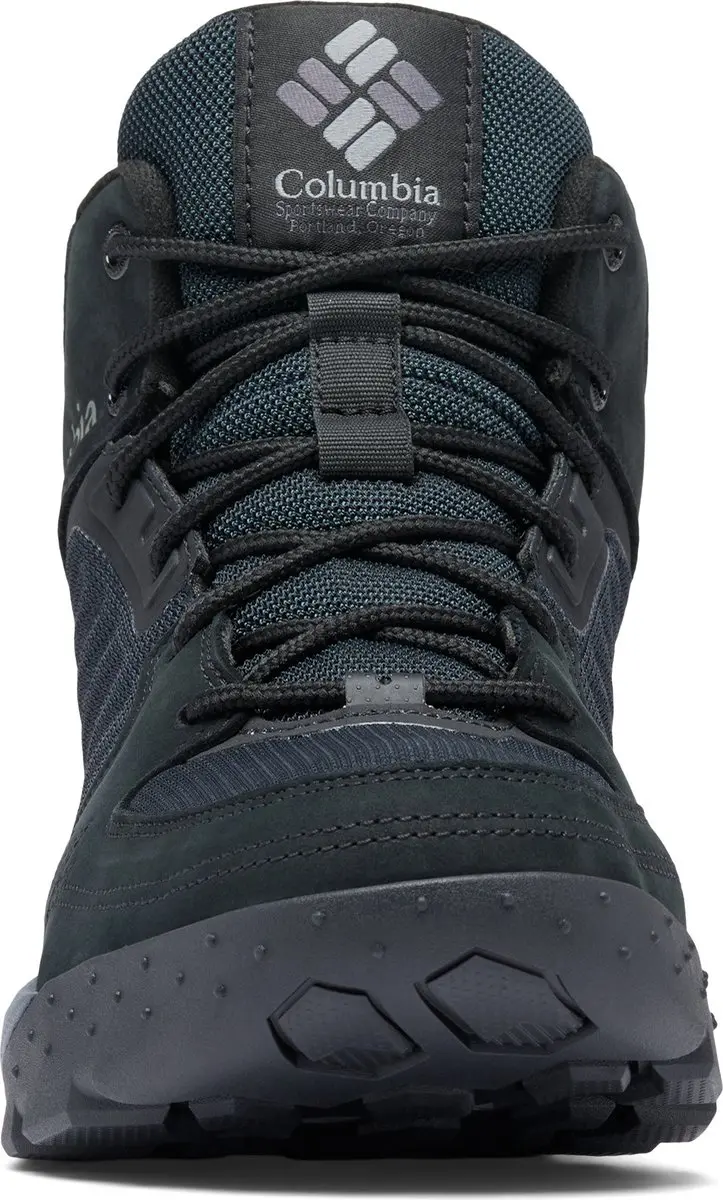 Columbia PORTLANDER Herensneakers - Maat 41 - Black/Ti Grey Steel
