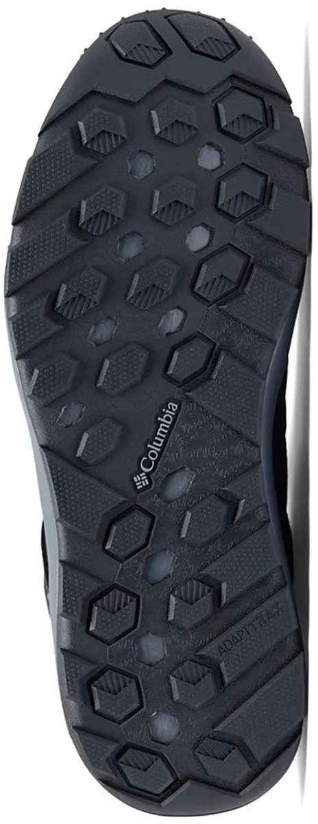 Columbia PORTLANDER Herensneakers - Maat 41 - Black/Ti Grey Steel