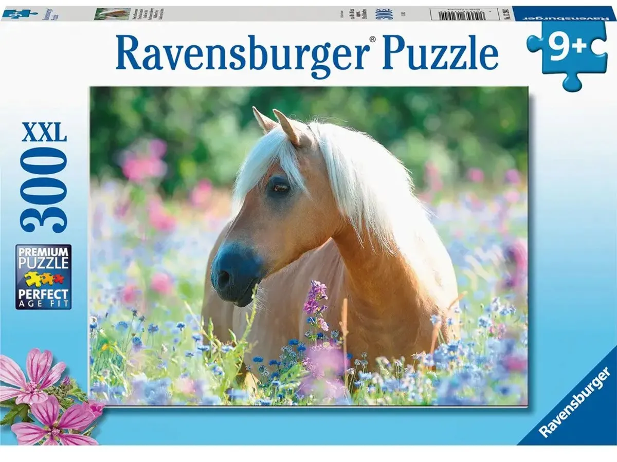 Ravensburger Paard tussen de bloemen Legpuzzel 300 Stuks - 132942