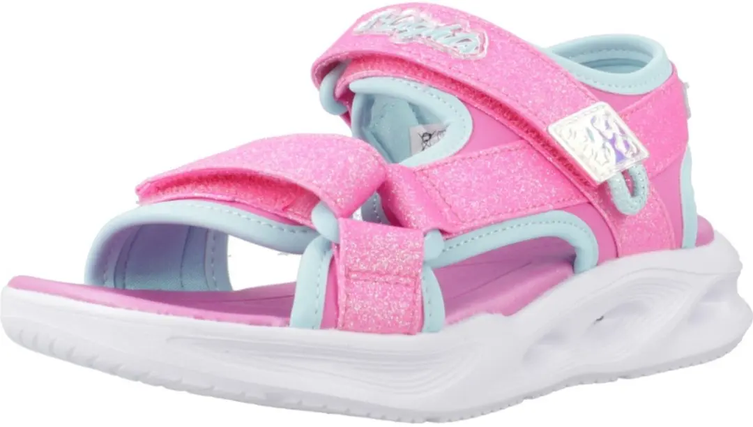 Skechers Sola Glow Zandal Meisjes Sandalen - Roze