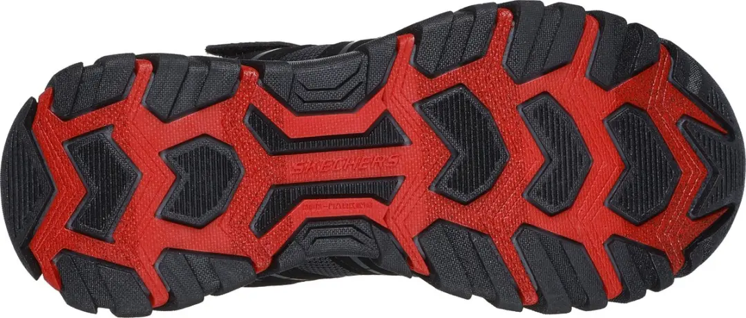 Skechers Rugged Ranger-Hydro Explorer Jongens Wandelschoenen - 35 - Zwart/Rood/Geel - afbeelding 6 van 6