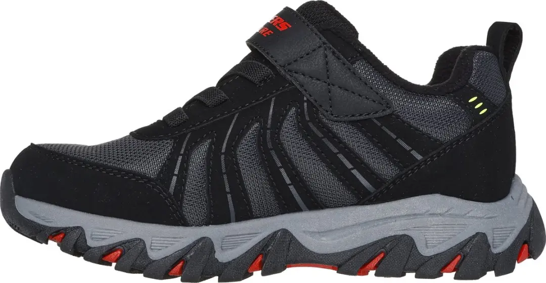 Skechers Rugged Ranger-Hydro Explorer Jongens Wandelschoenen - 35 - Zwart/Rood/Geel - afbeelding 3 van 6