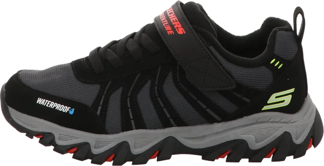 Skechers Rugged Ranger-Hydro Explorer Jongens Wandelschoenen - 35 - Zwart/Rood/Geel - afbeelding 2 van 6
