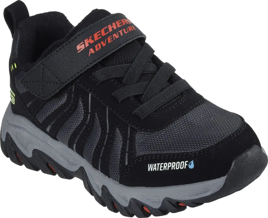 Skechers Rugged Ranger-Hydro Explorer Jongens Wandelschoenen - 35 - Zwart/Rood/Geel - afbeelding 4 van 6