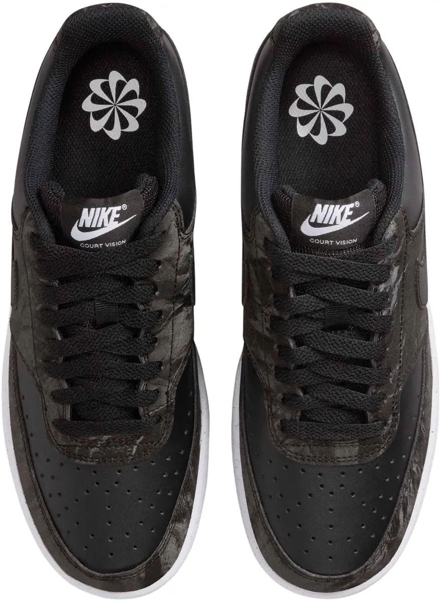Nike Court Vision Low Dames - Zwart
