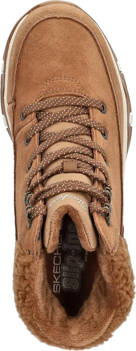 Skechers Trego Snow Breeze Dames Instappers - Chestnut - afbeelding 3 van 6