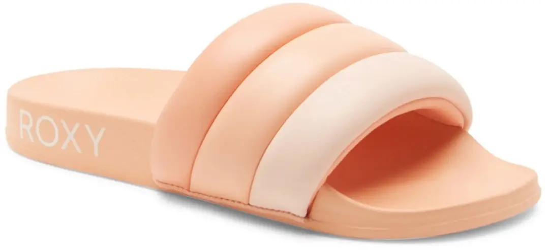 Roxy Puff It Slippers Oranje EU 37 Vrouw