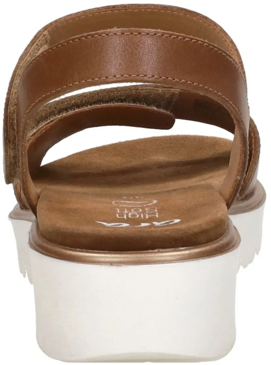 Ara Bilbao-S Sandalen Plat - Cognac - Maat 43 - afbeelding 5 van 6