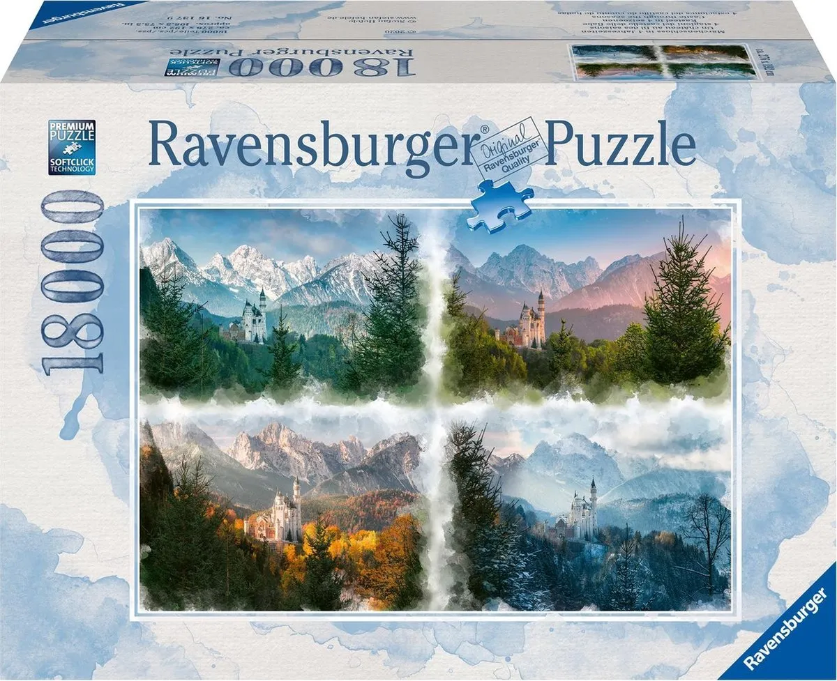 Ravensburger Slot Neuschwanstein Legpuzzel 18000 Stuks
