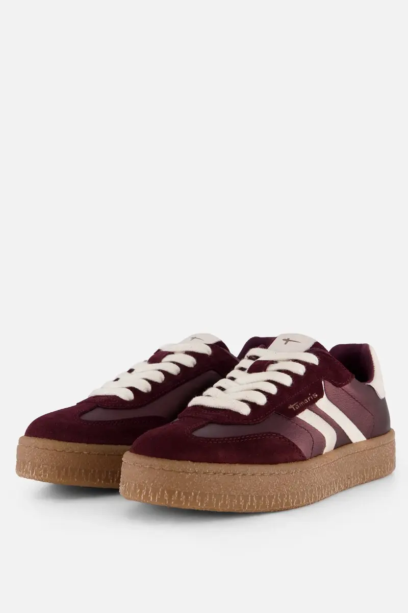 Tamaris Sneakers bordeauxrood