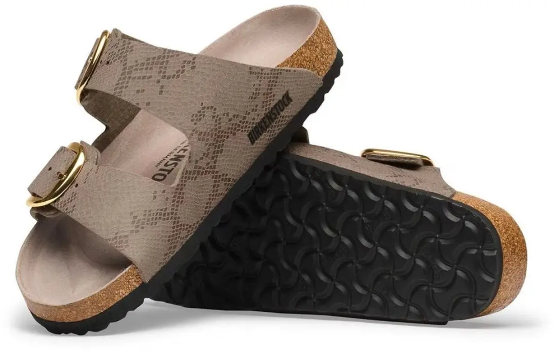 Birkenstock Arizona Big Buckle Slipper - 37 - Python Bruin