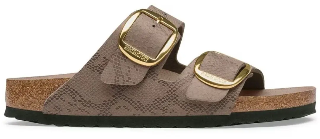 Birkenstock Arizona Big Buckle Slipper - 37 - Python Bruin