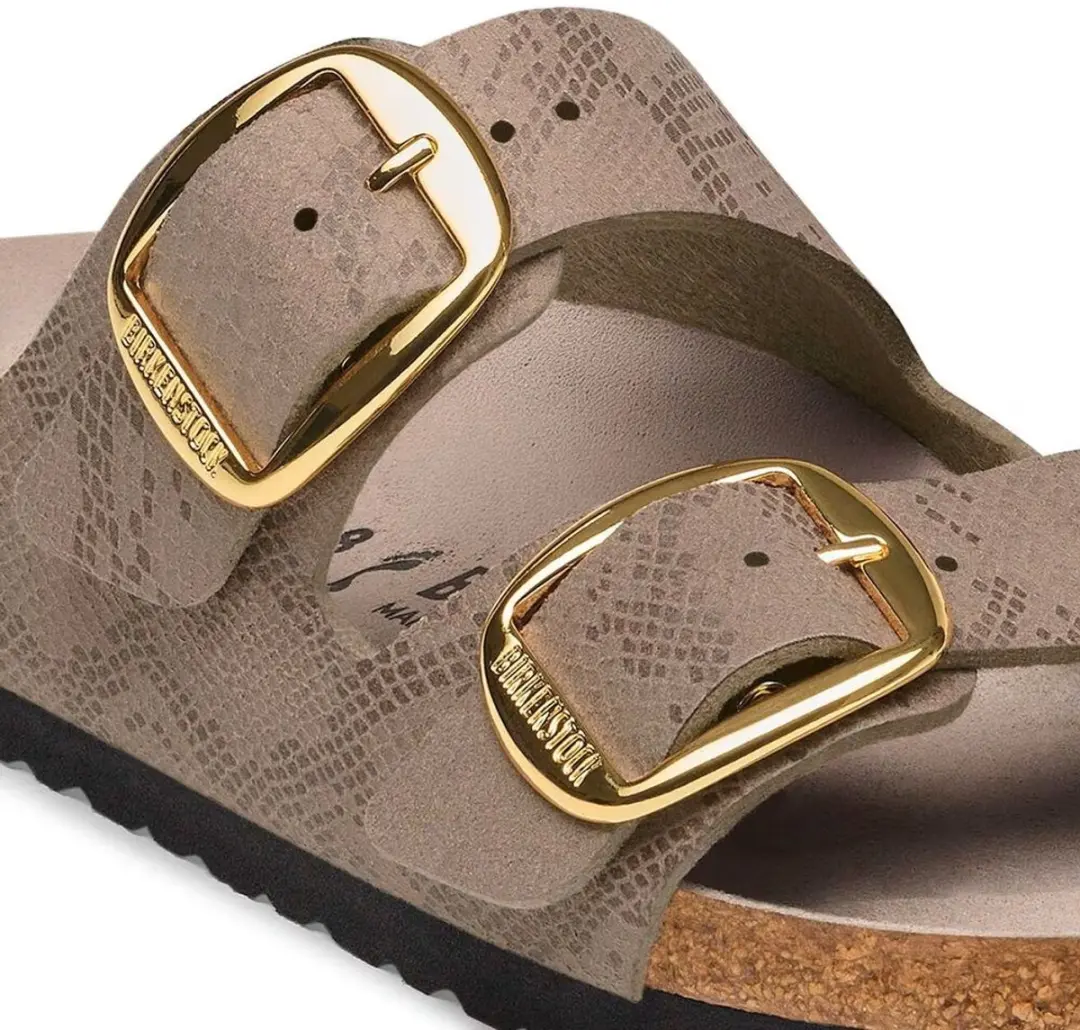 Birkenstock Arizona Big Buckle Slipper - 37 - Python Bruin