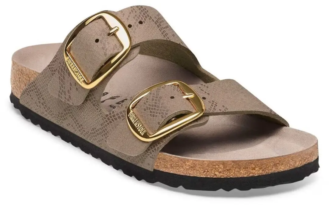 Birkenstock Arizona Big Buckle Slipper - 37 - Python Bruin