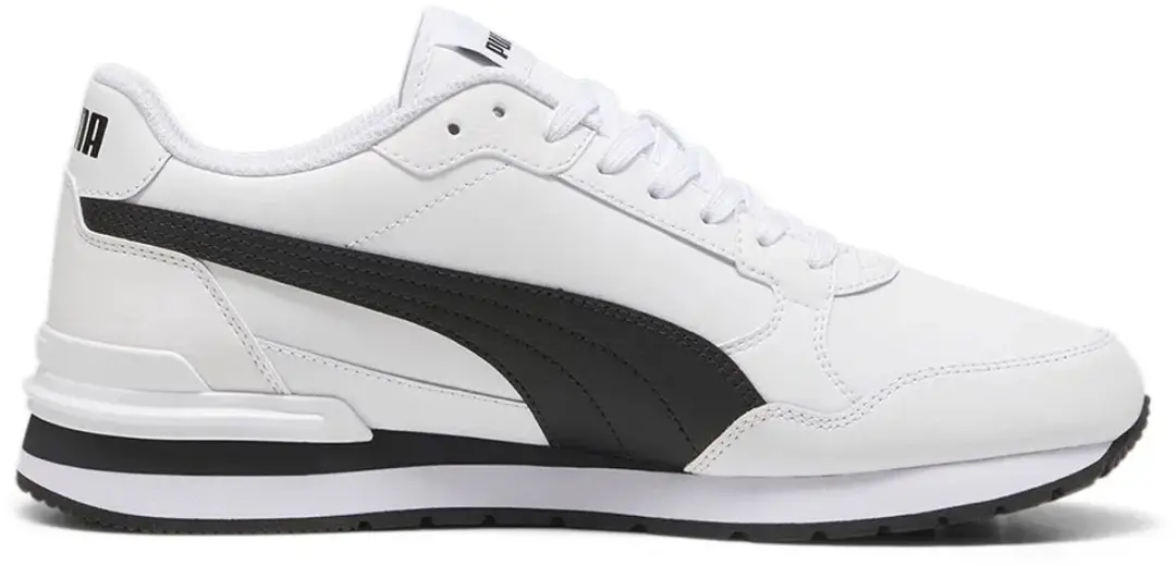 PUMA ST Runner V4 Schoenen - 44.5 - White/Black/Cast Iron - afbeelding 3 van 4