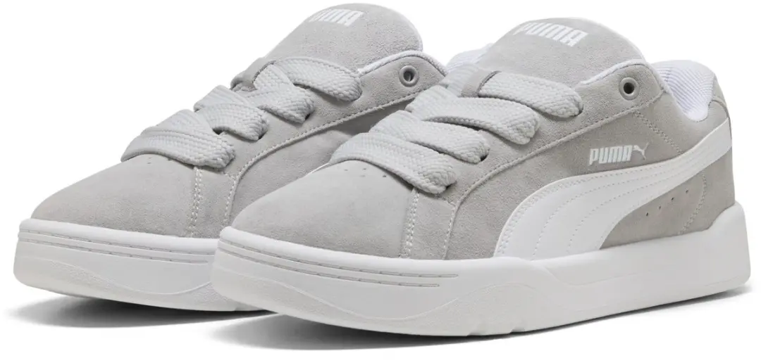 Puma Schuhe Low Park Lifestyle Easy SD 400707 Cool Light Gray-Puma White-44,5