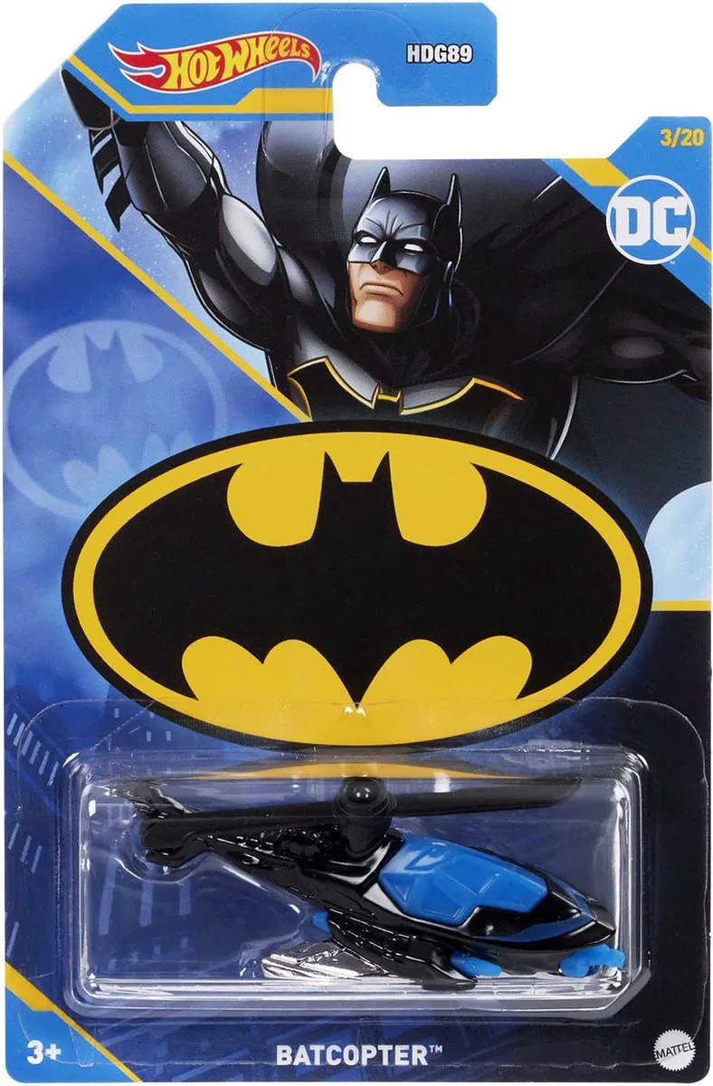 Hot Wheels HLK57 Helikopter Batman