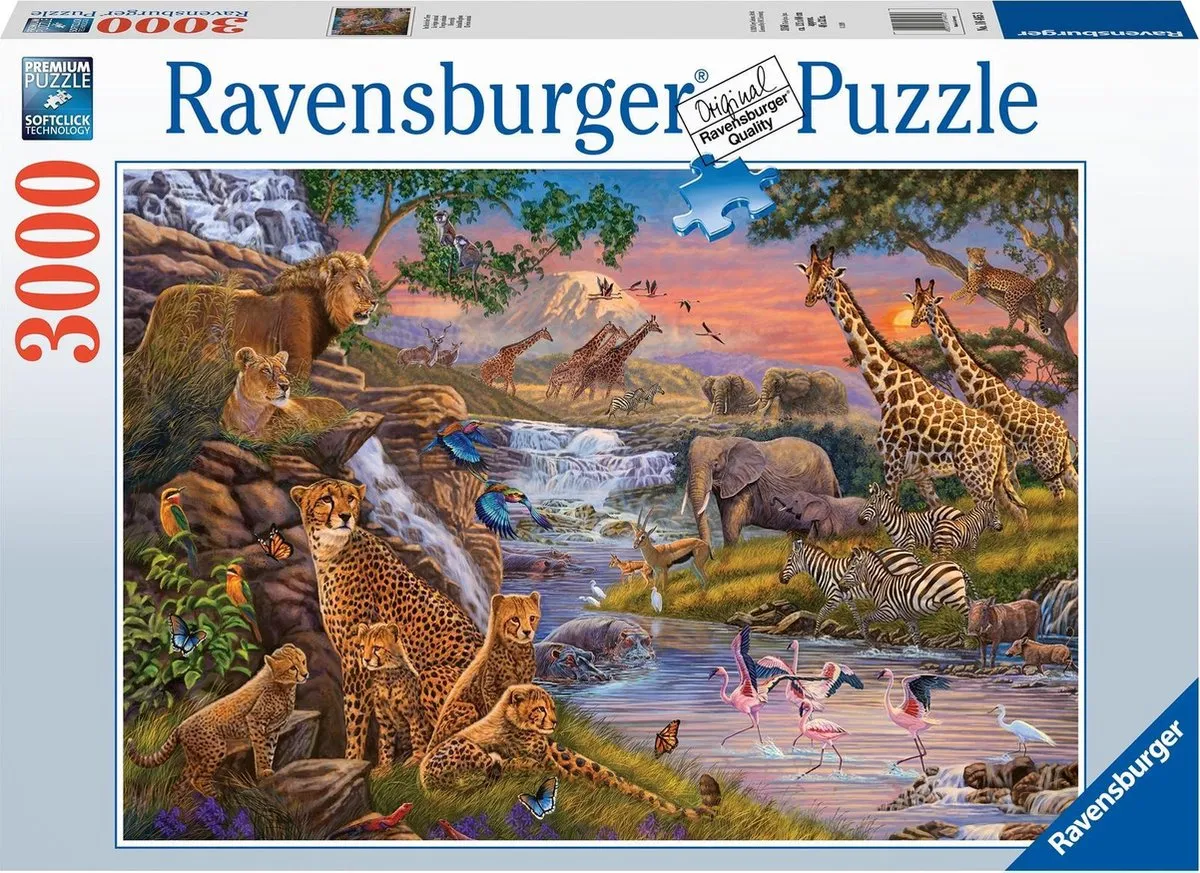 Ravensburger Dierenwereld Legpuzzel 3000 Stuks