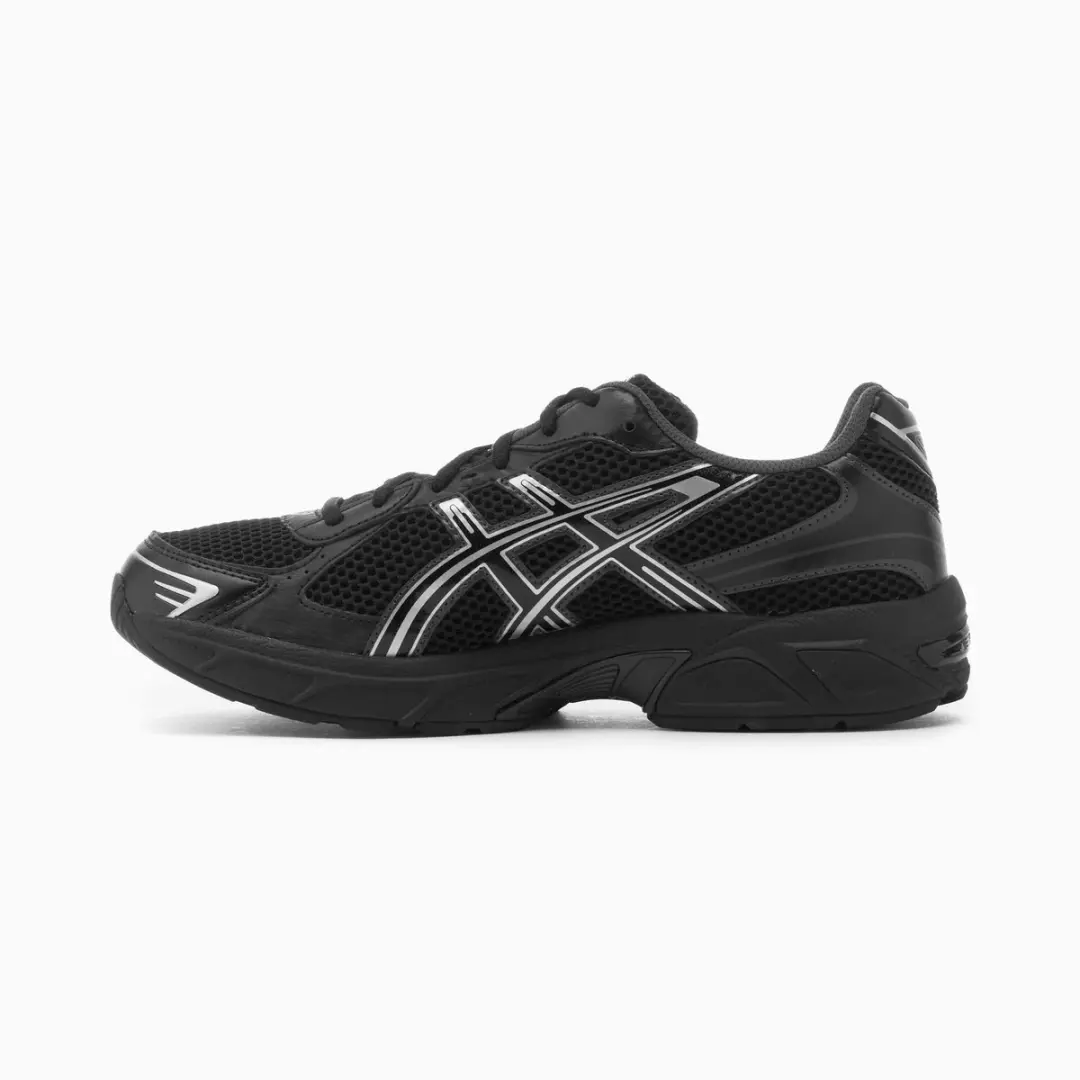 ASICS Gel-1130 - Herenschoen - 42.5 - Zwart/Zilver