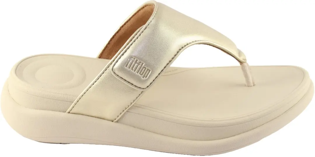 Fitflop F-Mode Toe Post.Platino