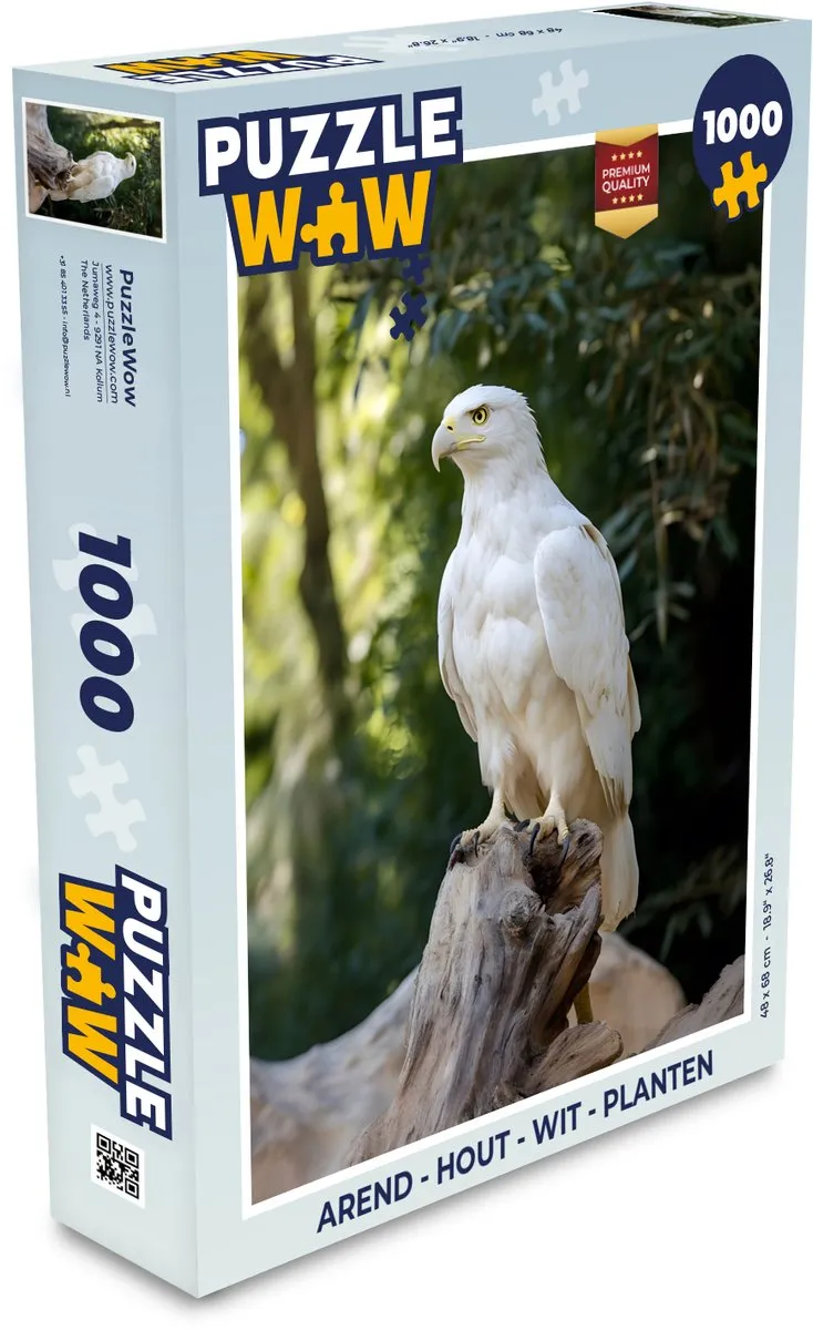 PuzzleWow Arend Legpuzzel 1000 Stuks