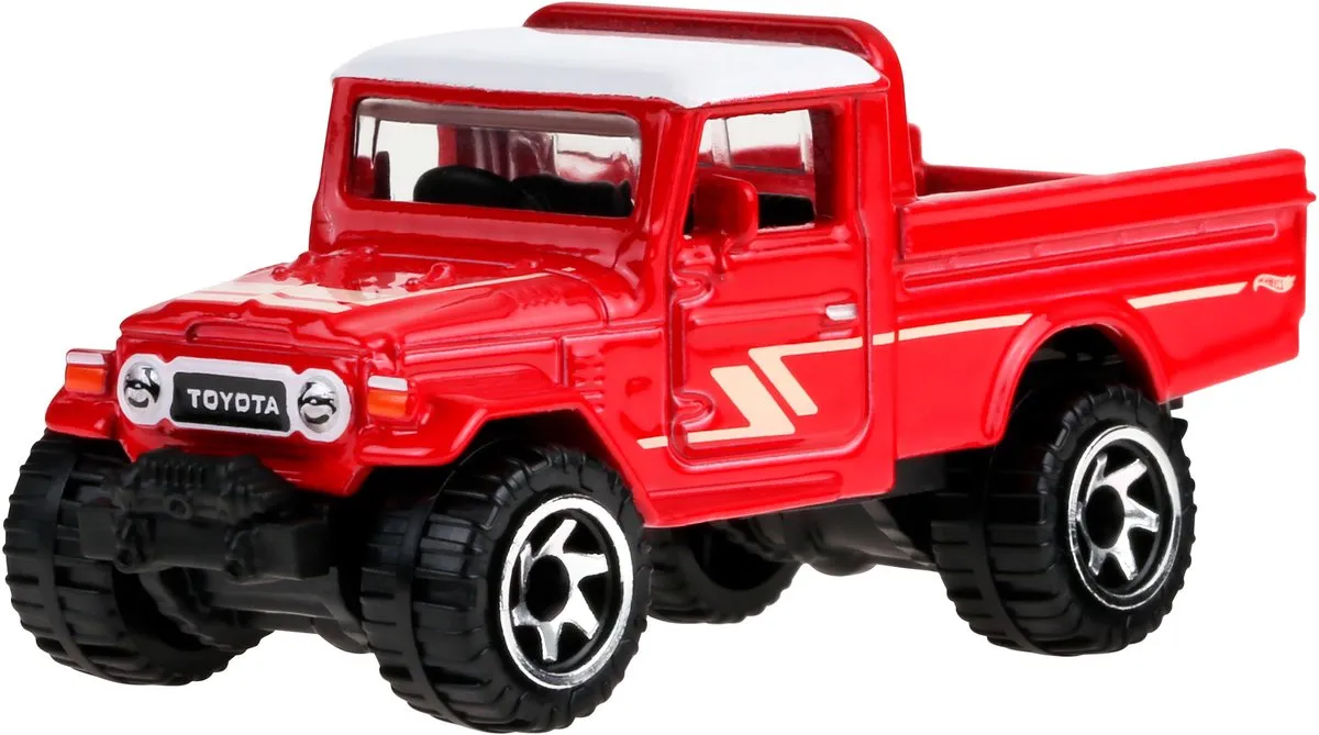 Hot Wheels Toyota Land Cruiser JCB73 Auto - Meerkleurig