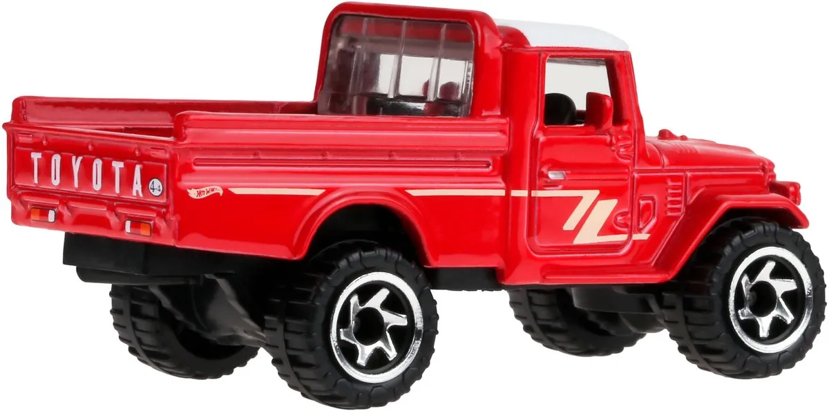 Hot Wheels Toyota Land Cruiser JCB73 Auto - Meerkleurig