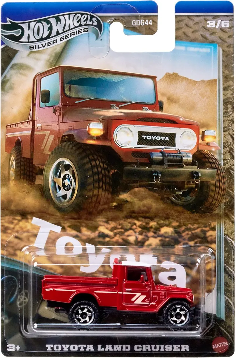 Hot Wheels Toyota Land Cruiser JCB73 Auto