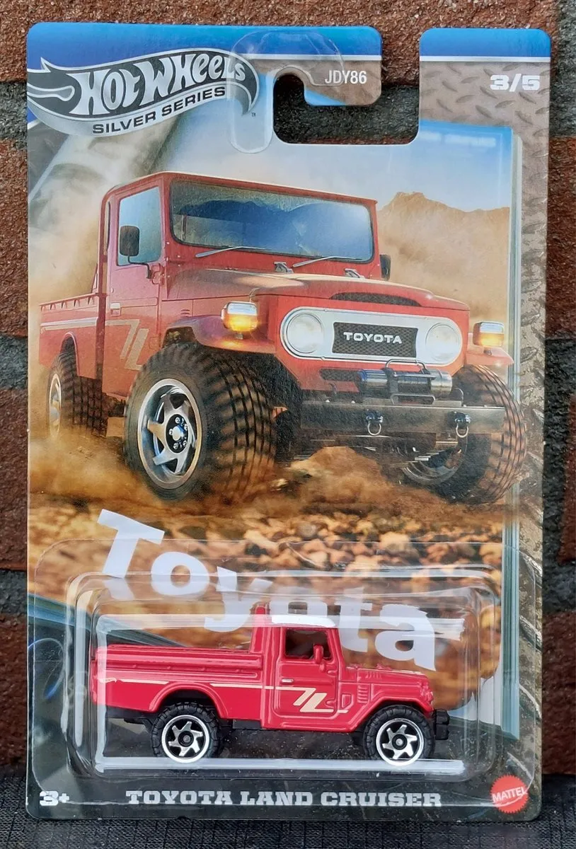 Hot Wheels Toyota Land Cruiser JCB73 Auto - Meerkleurig - afbeelding 6 van 6