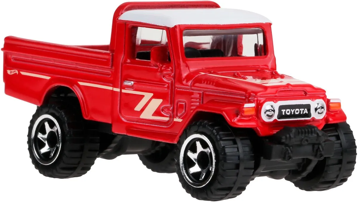 Hot Wheels Toyota Land Cruiser JCB73 Auto - Meerkleurig