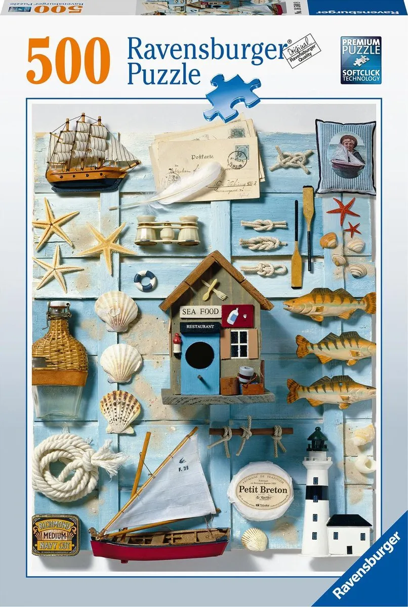 Ravensburger Maritiem Flair Legpuzzel 500 Stuks