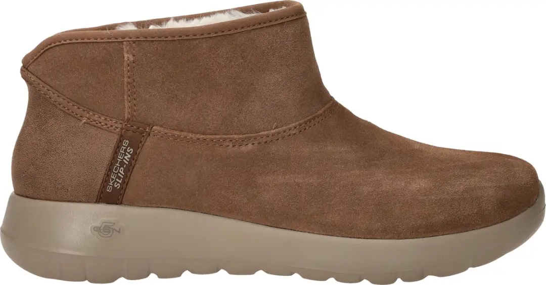 Skechers Slip-Ins On The Go Enkellaarsjes cognac