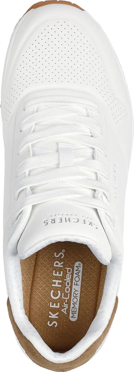 Skechers Street Uno Suited on Air Herensneakers 47.5 - Wit - afbeelding 5 van 6