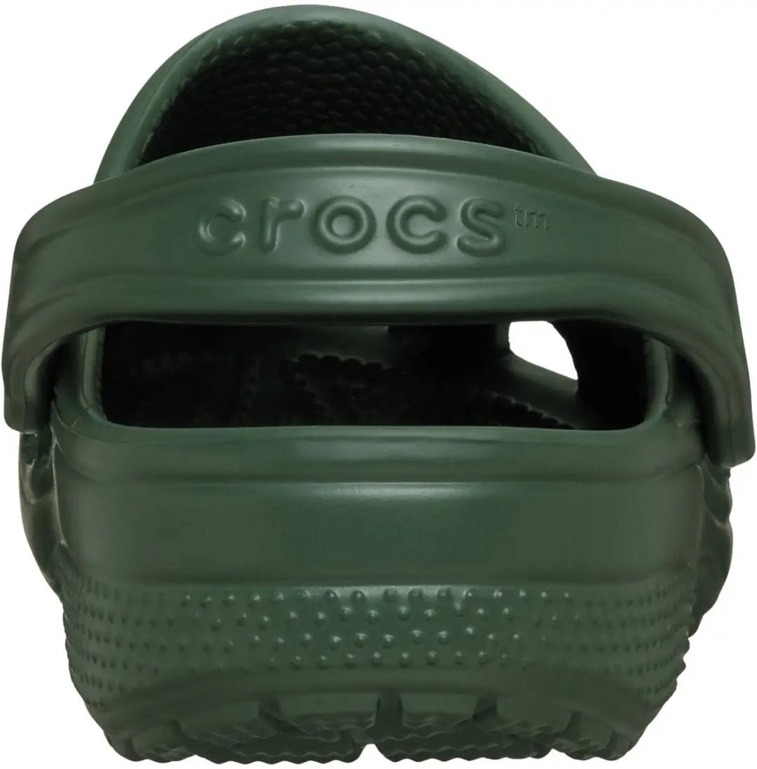Crocs Classic Instappers Senior - Donkergroen