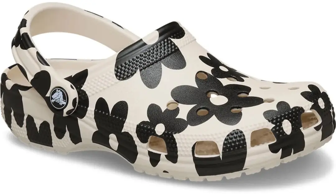 Crocs Classic Pop Petals Klompen - Wit EU 37/38