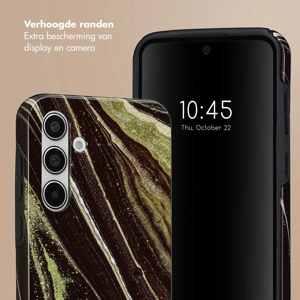 Selencia Hoesje Samsung Galaxy A55 - Chic Marble