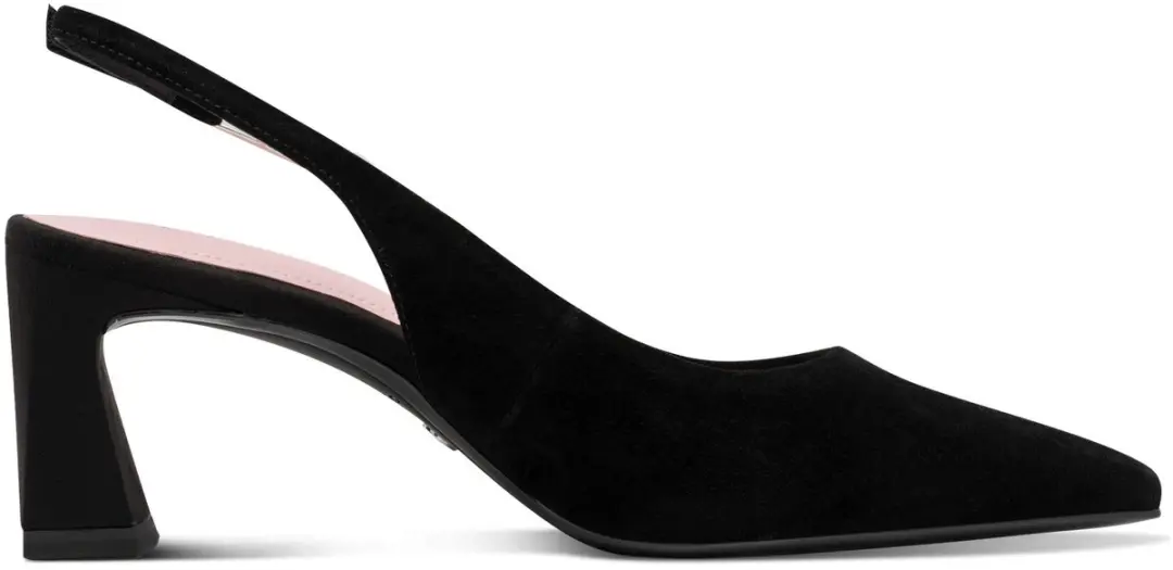 Tamaris dames leren slingpumps 1-29624-46-004 damesschoen zwart