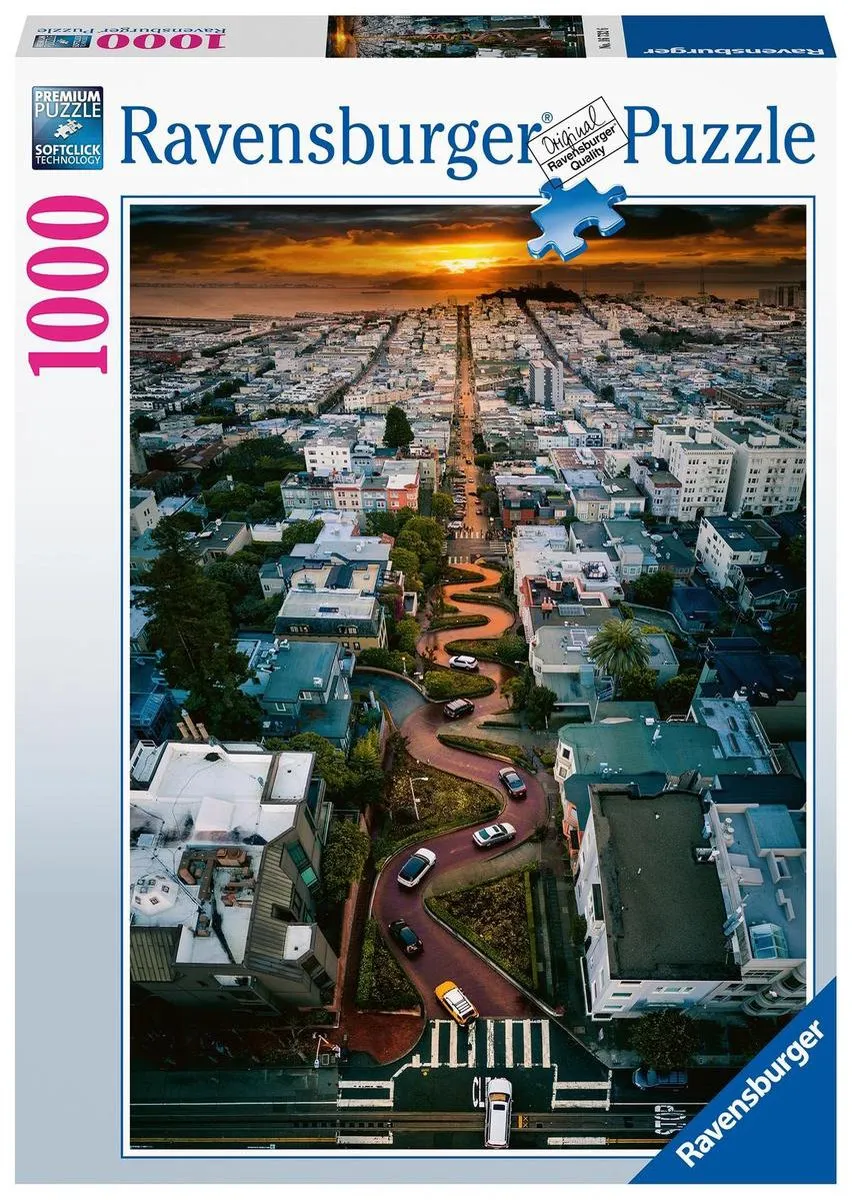 Ravensburger San Francisco Legpuzzel 1000 Stuks