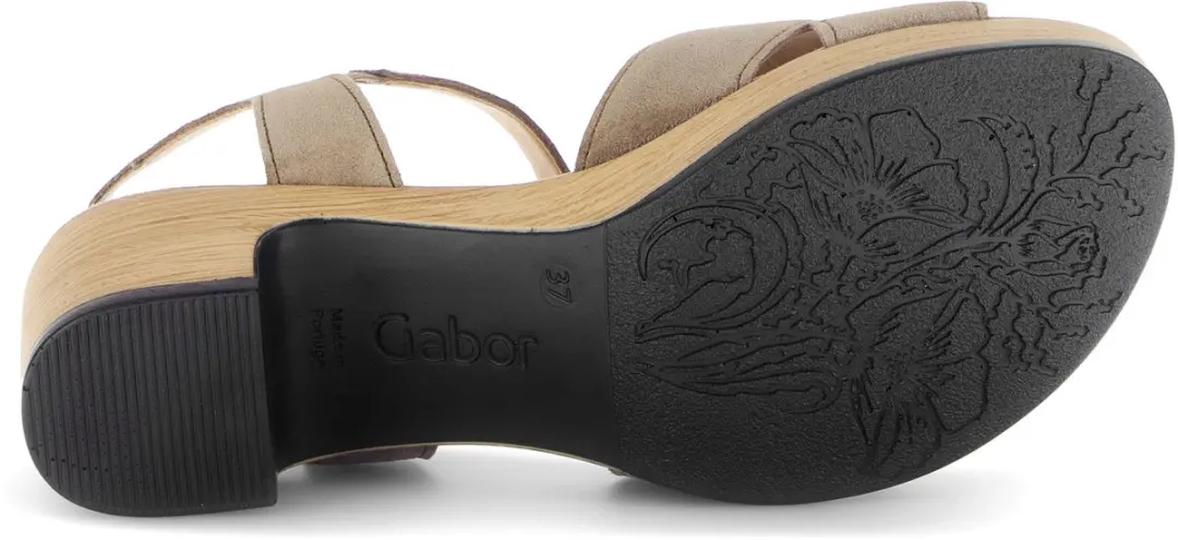 Gabor Dames Taupe Hak Sandalen 36 - afbeelding 5 van 6