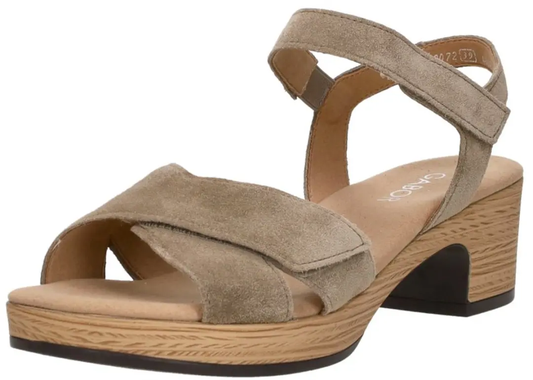 Gabor Dames Taupe Hak Sandalen 36 - afbeelding 3 van 6