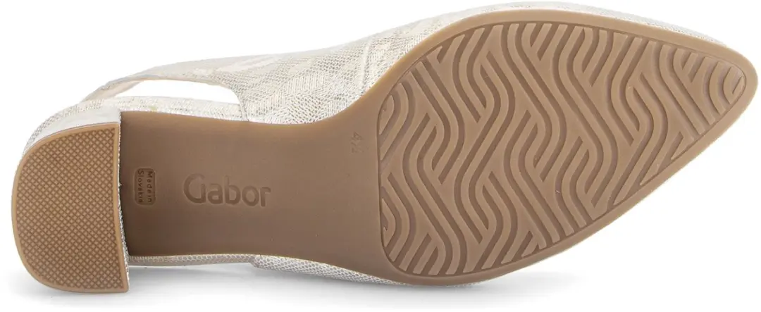 Dames Pumps Gabor 82.260.92 Platina - Maat 5½ - afbeelding 4 van 6