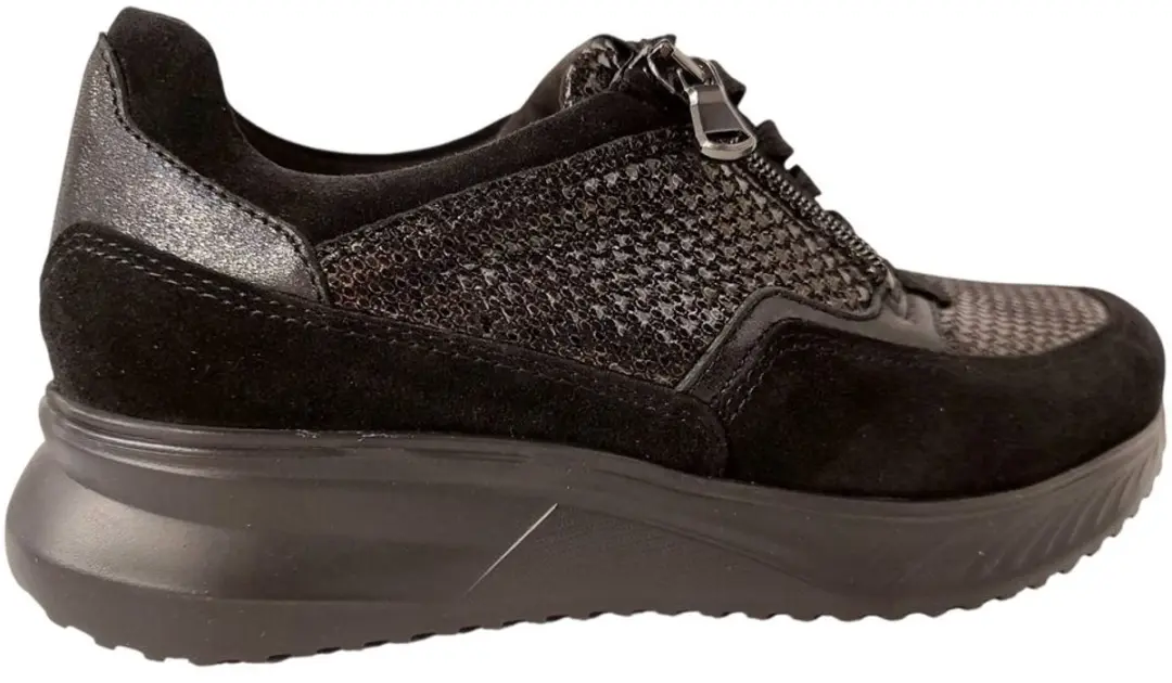 Wäldlaufer Bungeez Sneaker 617K01 - Zwart - afbeelding 3 van 6