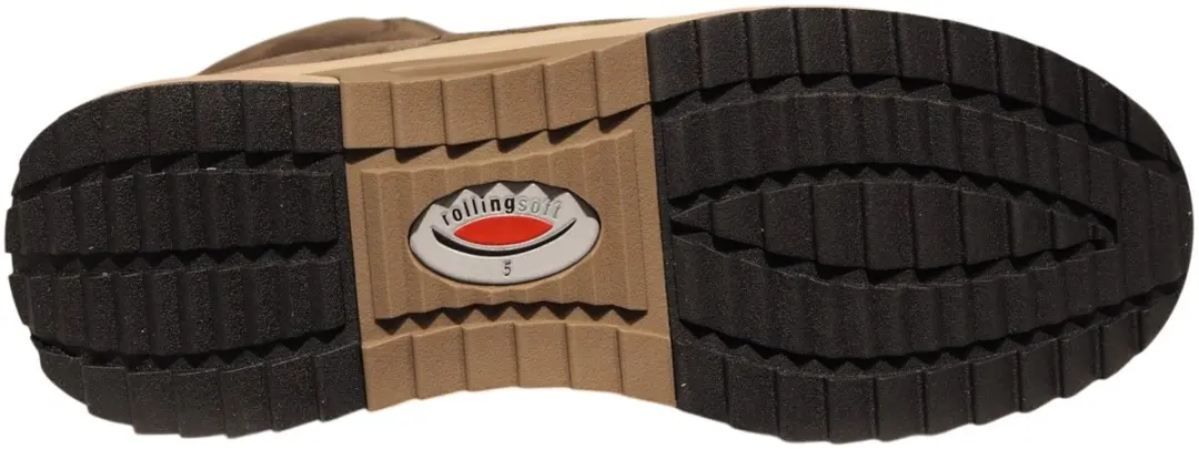 Gabor Rollingsoft Veterboots - Bruin Suede - Maat 38.5