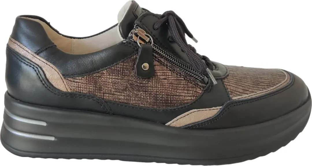 Wäldlaufer Arianna Lage Sneakers 755004-H - Zwart 38.5 - afbeelding 5 van 6