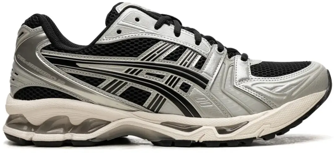 Asics Gel-Kayano 14 'Black & Seal Grey' maat 41.5