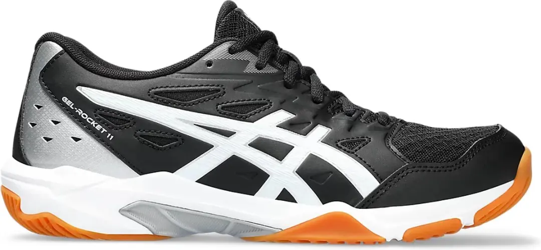 Asics Gel-Rocket 11 Indoorschoenen dames Zwart 43.5