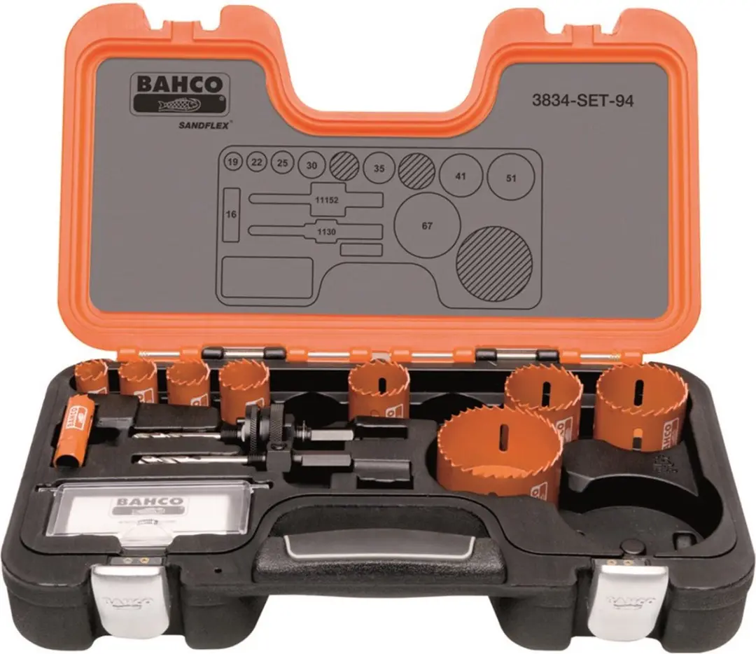 Bahco 3834-94 Gatzagenset